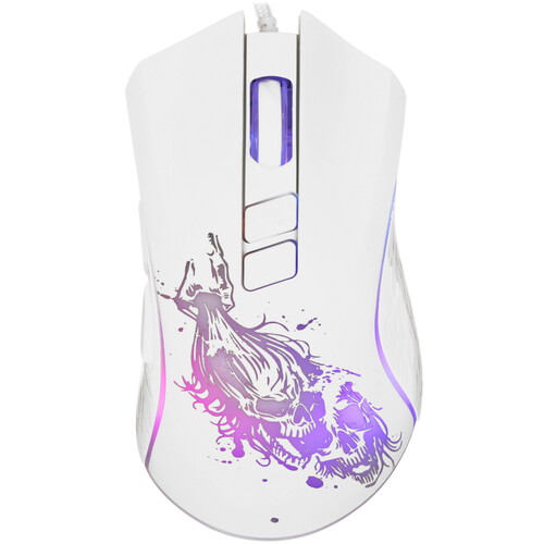 Мышь игровая PANTEON MS83, RGB, белый (114)