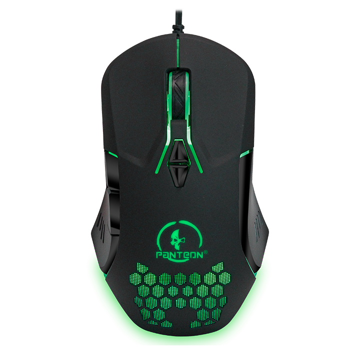 Мышь игровая PANTEON MS37, чёрная USB