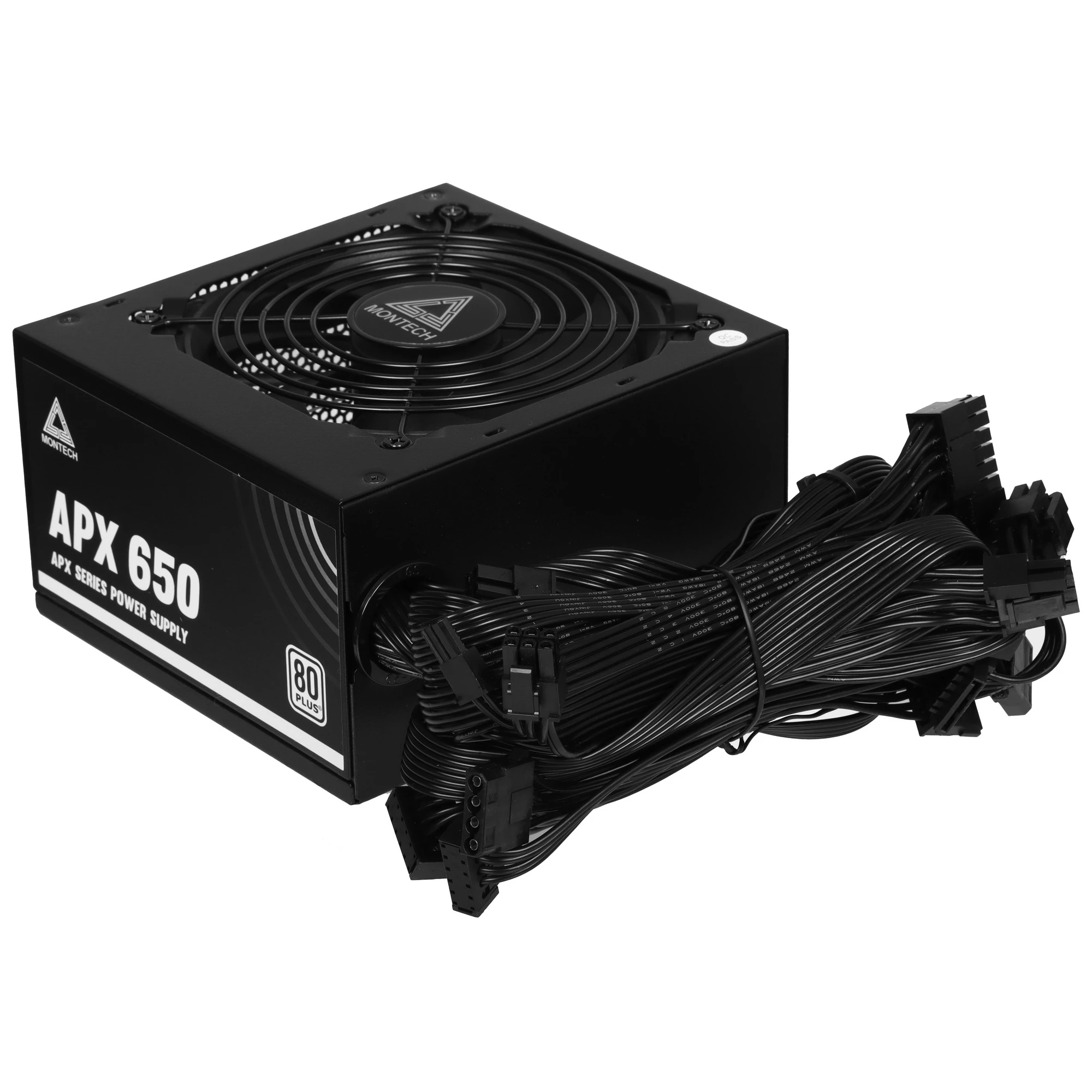 Блок питания 650W Montech APX 650 чёрный 80 PLUS WHITE