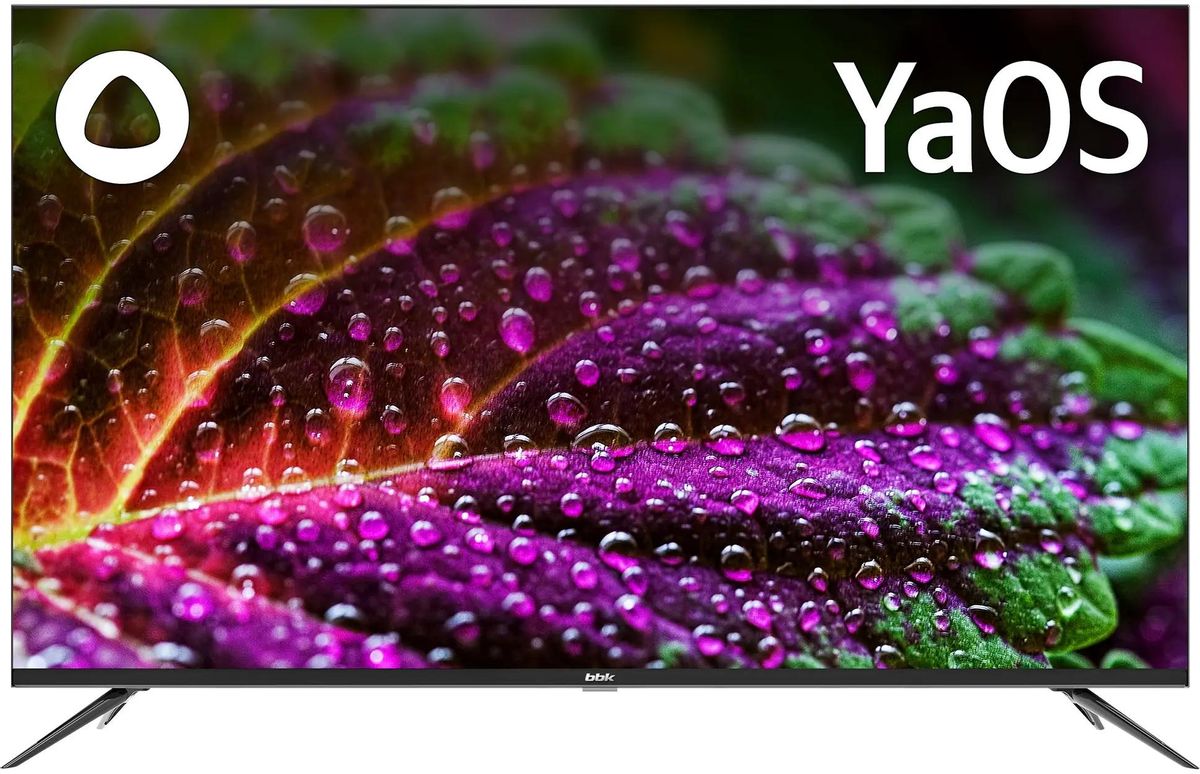 Телевизор 50" BBK 50LED-9212/UTS2C (B) QLED, 4K Ultra HD, черный, СМАРТ ТВ, Android (AOSP)