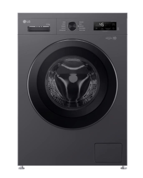 Стиральная машина LG F2Y1WS6J темно-серый инвертер