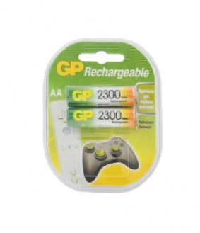 Аккумуляторные батарейки AA GP 2500mAh 250AAHC-2DECRC2 2шт
