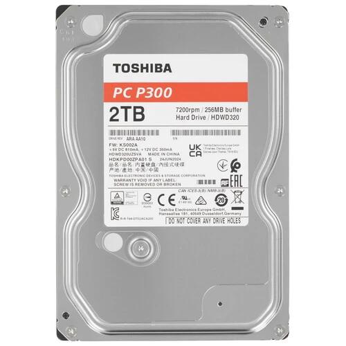 Жесткий диск 3.5" 2000Gb Toshiba P300 (HDWD320UZSVA)