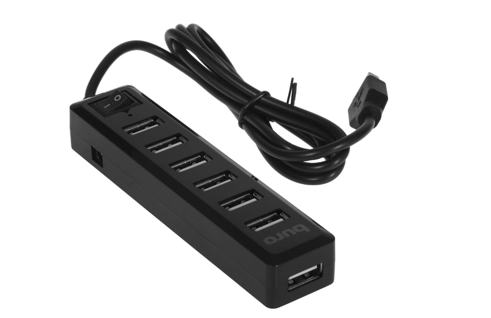 USB-концентратор Buro BU-HUB7-1.0-U2.0 (7 портов USB 2.0)