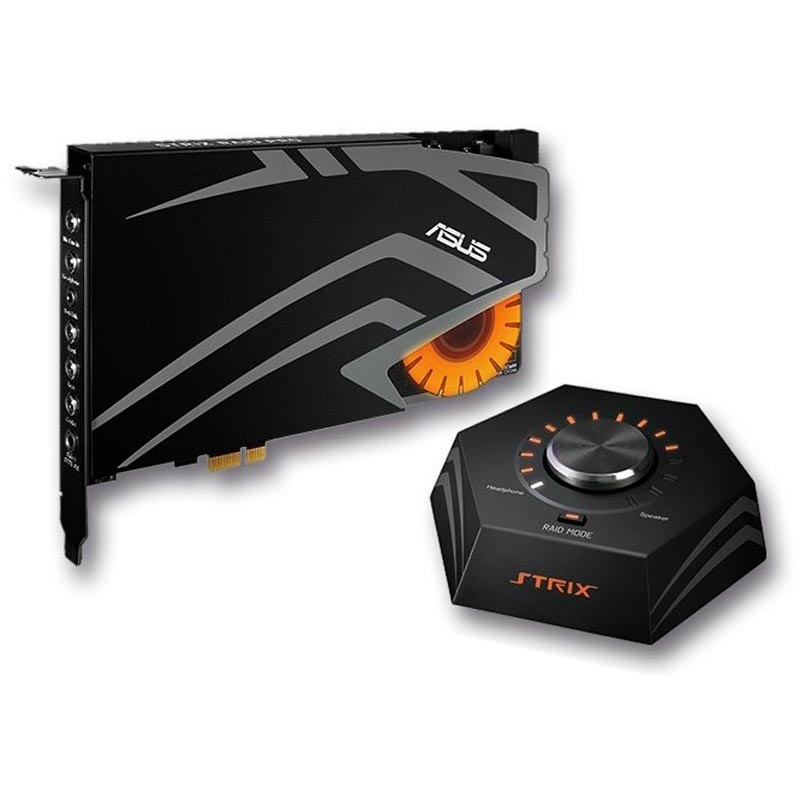 Звуковая карта внутренняя PCI-E x1 ASUS STRIX RAID 7.1