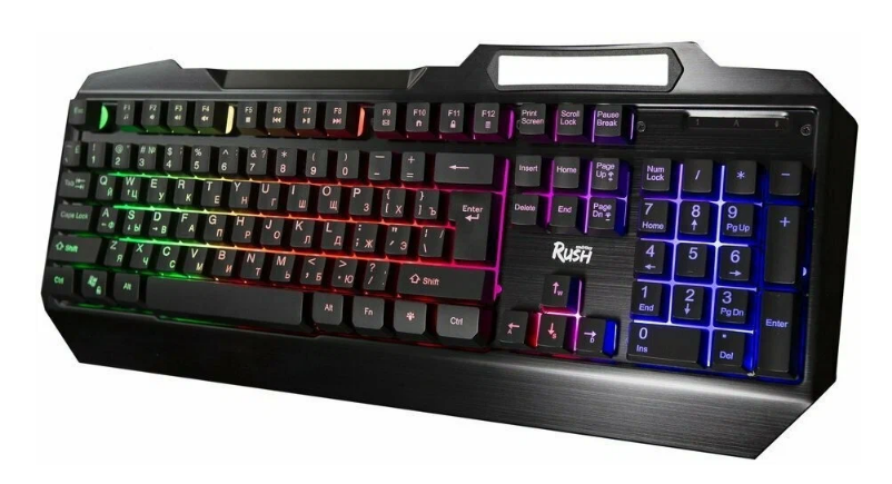 Клавиатура игровая с подсветкой Smartbuy RUSH Armor 310, USB, черный