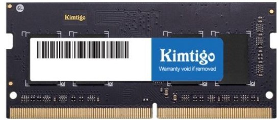 Модуль памяти SODIMM DDR4 4Gb PC21300 2666MHz Kimtigo KMKS4G8582666