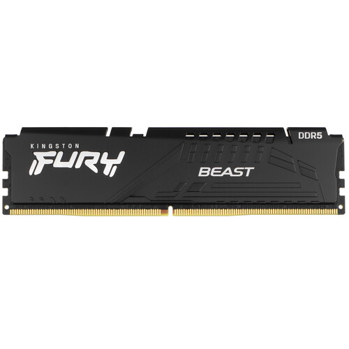 Модуль памяти DDR5 8Gb PC48000 6000MHz Kingston Fury Beast Black Expo KF560C30BBE-8