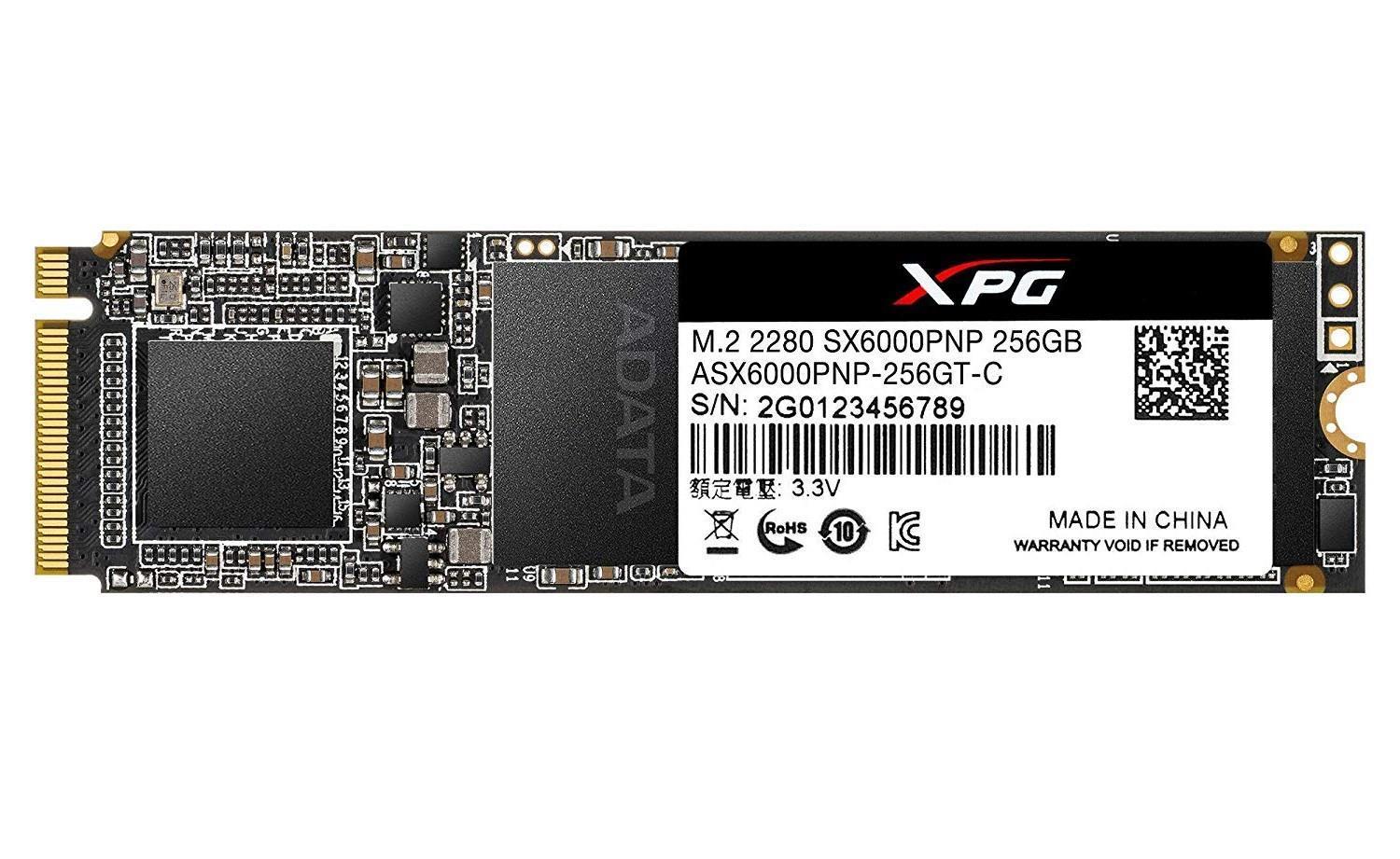 Накопитель SSD M.2 NVMe 256Gb ADATA XPG SX6000 Pro ASX6000PNP-256GT-C