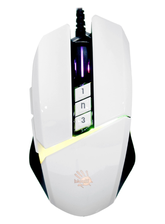 Мышь игровая A4Tech Bloody W60 Max, белый