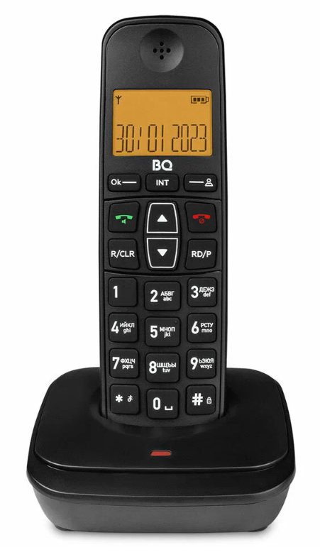 Радиотелефон (DECT) BQ-1864, черный