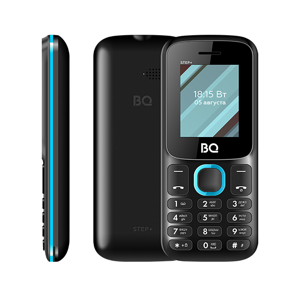 Мобильный телефон BQ-1848 STEP + Black-Blue Dual SIM