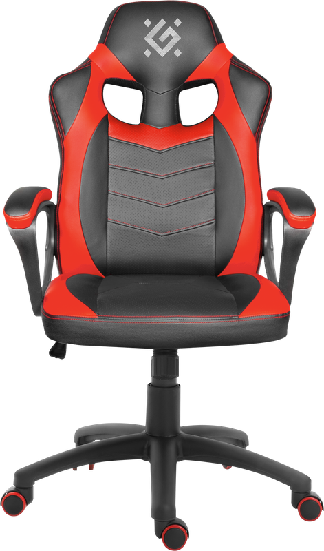 Кресло игровое Defender SkyLine, черный/красный