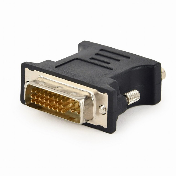 Переходник DVI-I Male - VGA Female Cablexpert A-DVI-VGA-BK