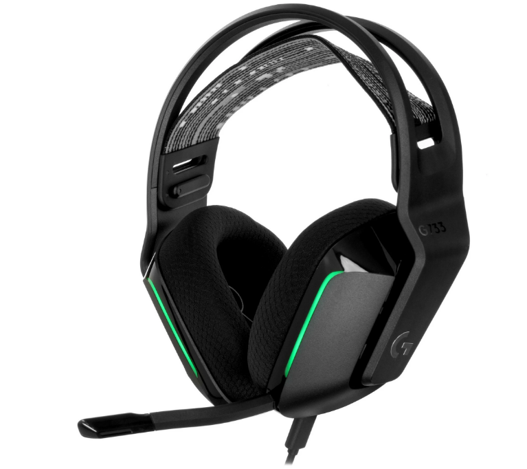 Игровая гарнитура LOGITECH G733 (981-000867), Black