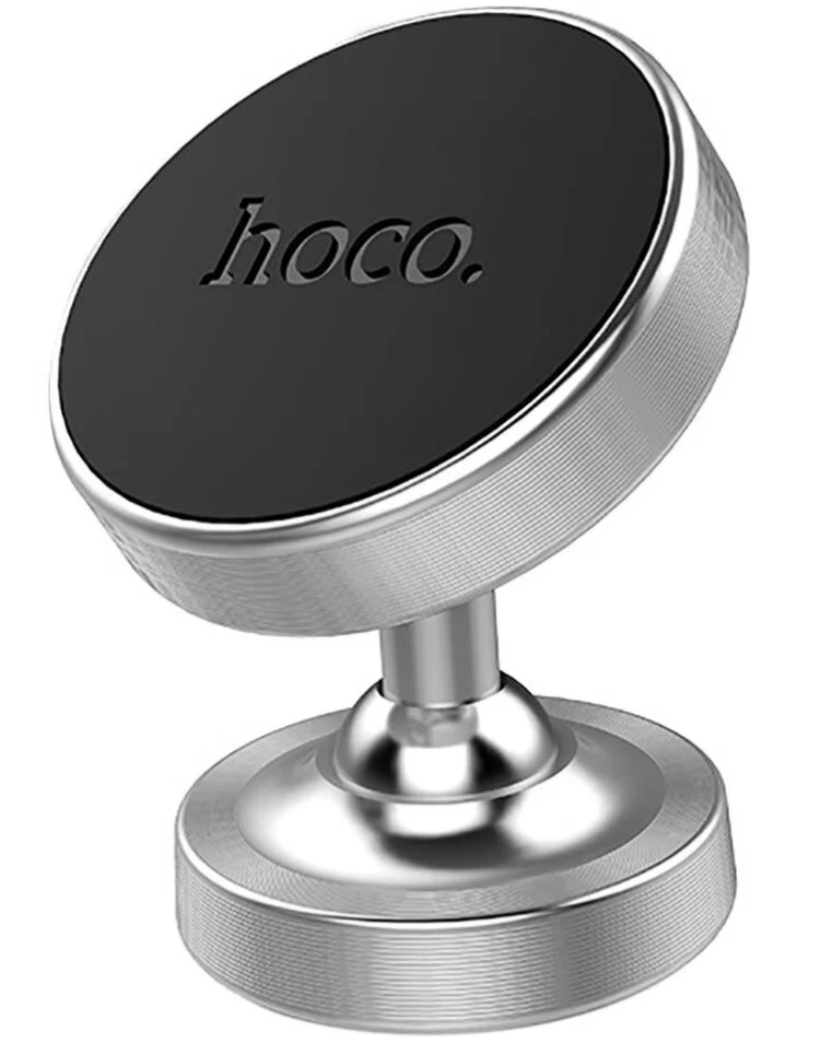 Держатель автомобильный для смартфона Hoco CA36, серебристый