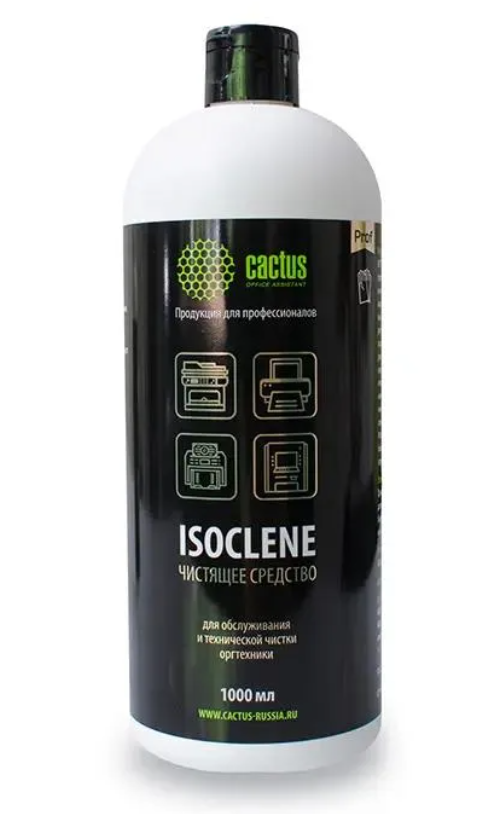 Спирт изопропиловый Cactus CS-ISOCLENE1 для очистки техники 1л.