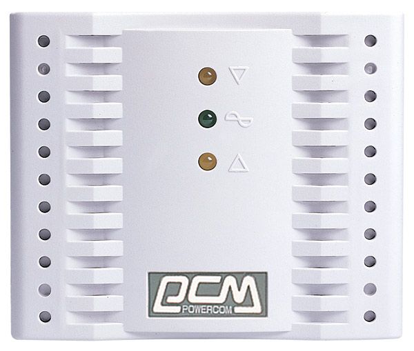 Стабилизатор напряжения Powercom TCA-1200 белый