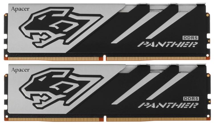 Комплект модулей памяти DDR5 2x16Gb PC41600 5200MHz Apacer Panther (AH5U32G52C5227BAA-2)