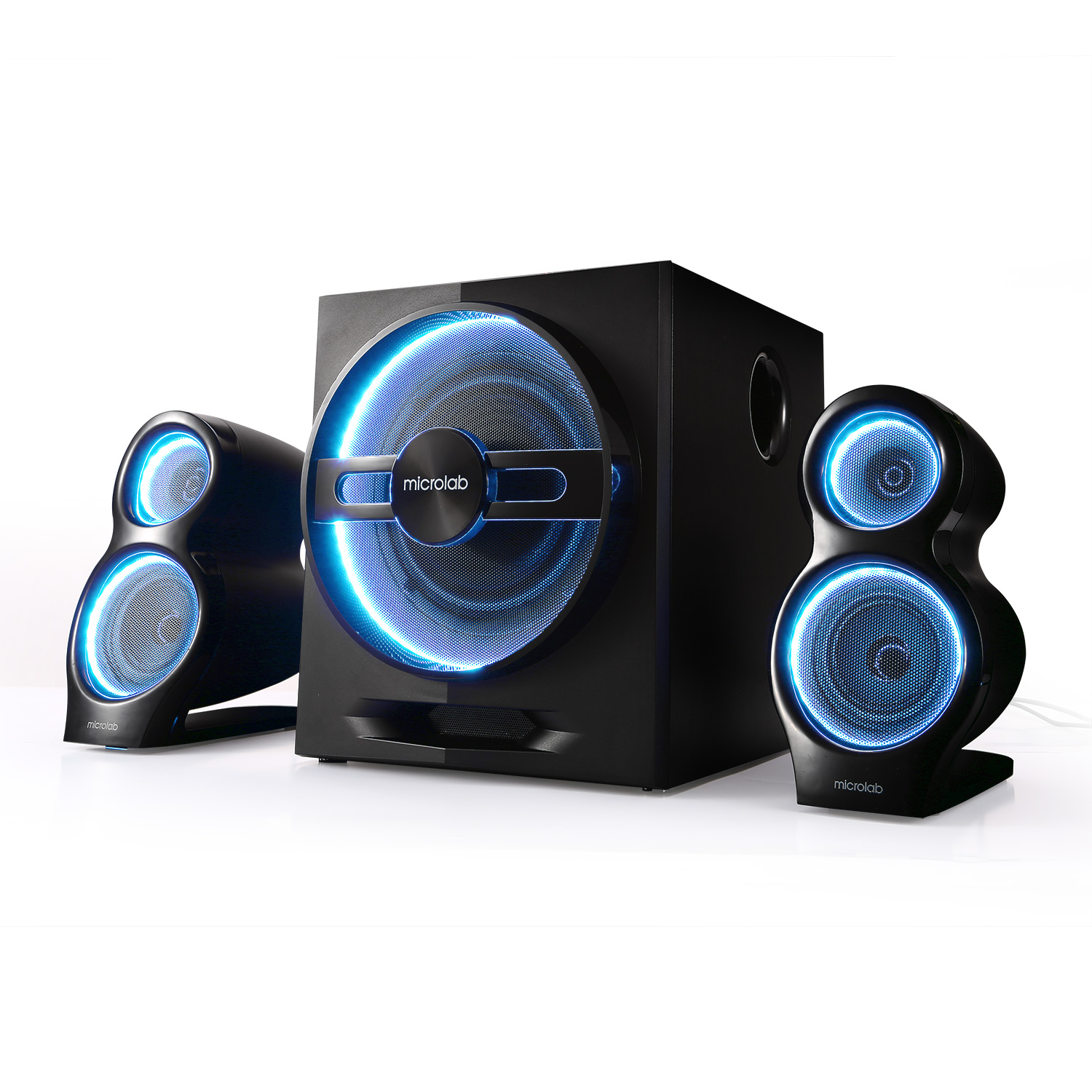 Акустика 2.1 Microlab T10, ППДУ, Bluetooth , черный