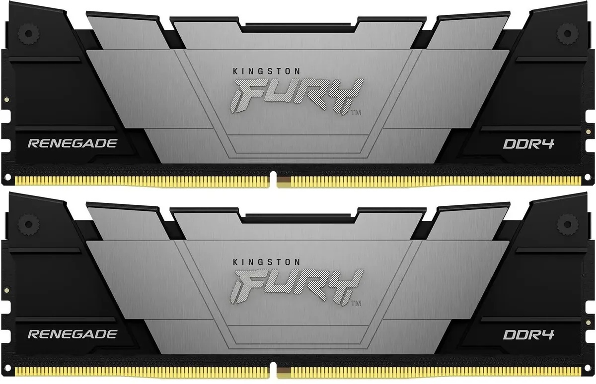 Комплект модулей памяти DDR4 2x16Gb PC4-25600 3200MHz Kingston Fury Renegade (KF432C16RB12K2/32)