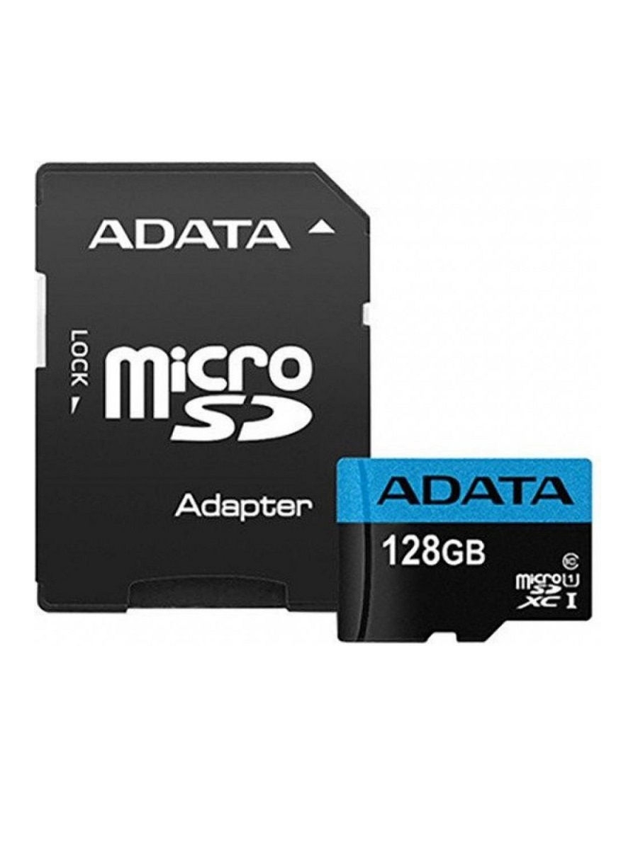 Карта памяти MicroSDXC UHS-I U1 Card 128Gb A-Data Premier Pro ( с адаптером)