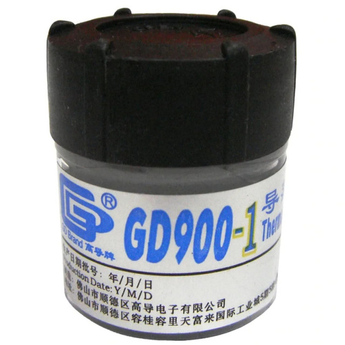 Термопаста GD900-1 30гр, 6,0 Вт/м-к (баночка)