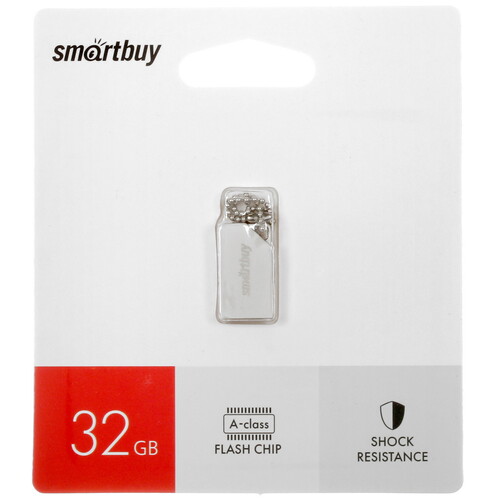 Флеш накопитель 32Gb USB 2.0 SmartBuy MU30 Metal (SB032GBMU30)
