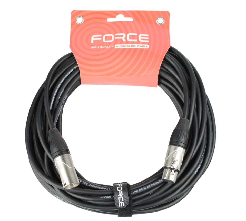 Кабель микрофонный FORCE FMC-05/15 15m