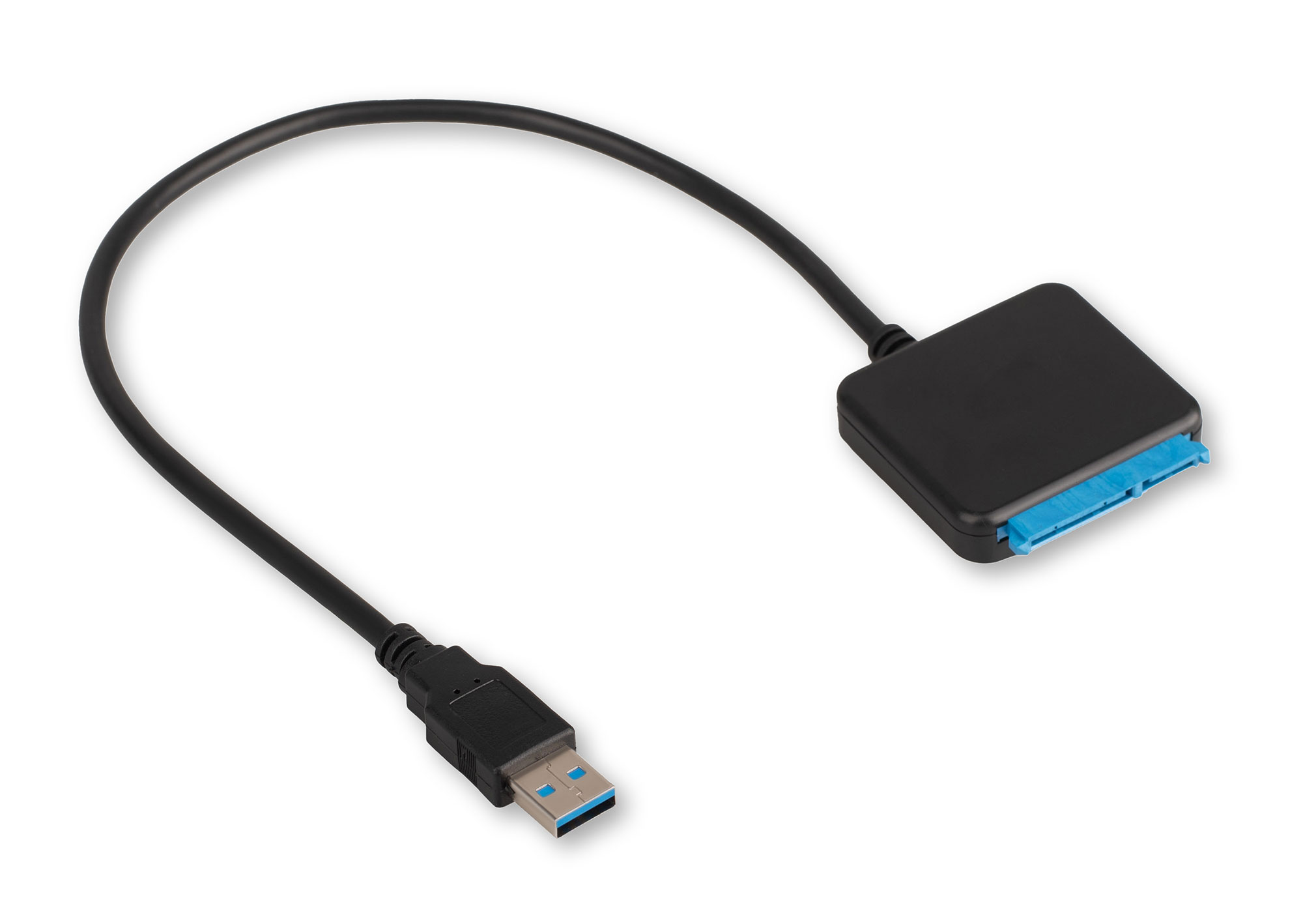Адаптер USB3.2 Gen1 на SATA 2.5"/3.5" HDD/SSD Cablexpert A-USB3-SATA3-3.5, доп. питание 12V/2A, 0.4м