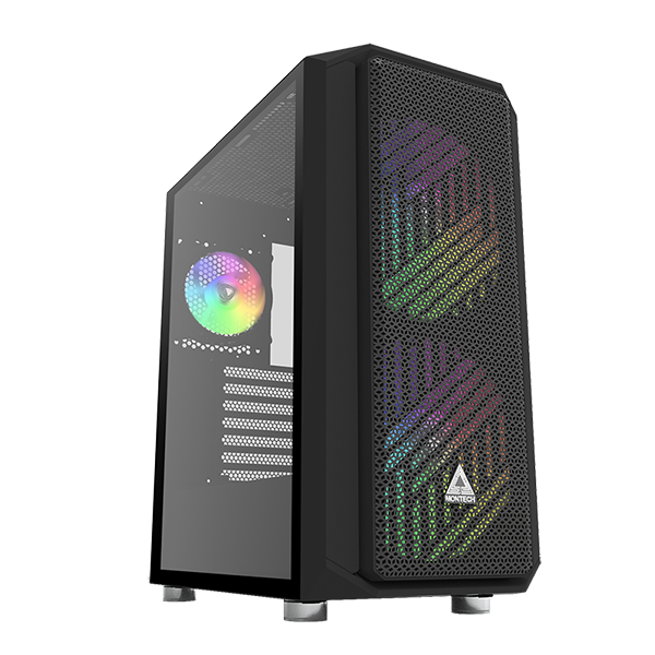 Корпус ATX без БП Montech Montech AIR X (B) черный