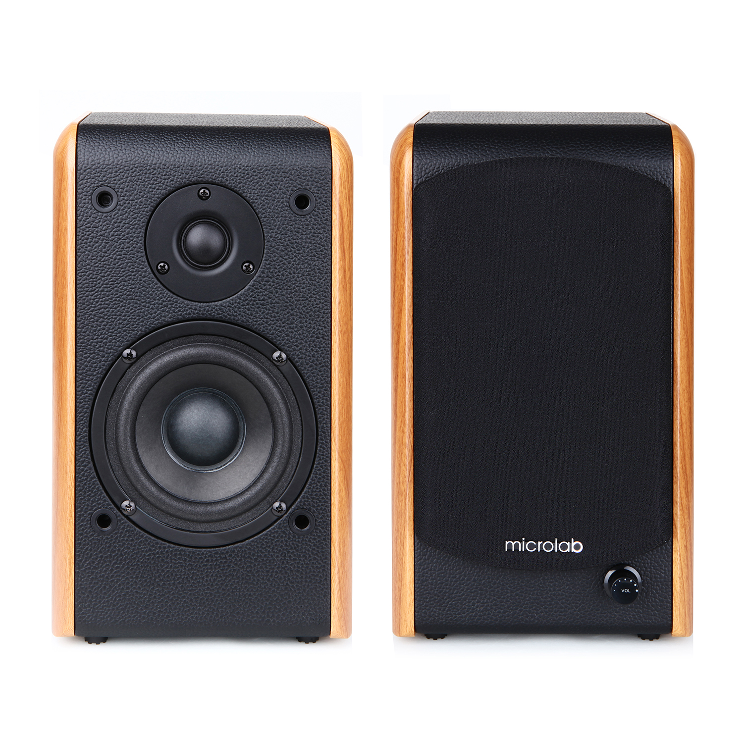 Акустика 2.0 Microlab B77BT, Bluetooth, коричневый