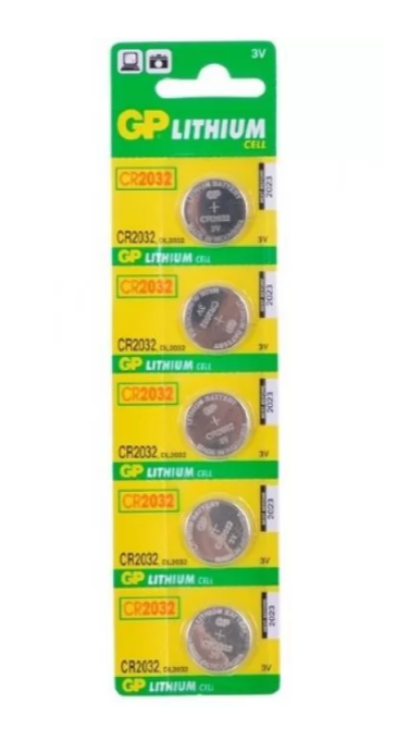 Батарейка GP Lithium CR2032 блистер (5шт)