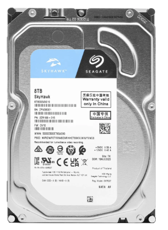 Жесткий диск 3.5" 8Tb Seagate SkyHawk (ST8000VX010)