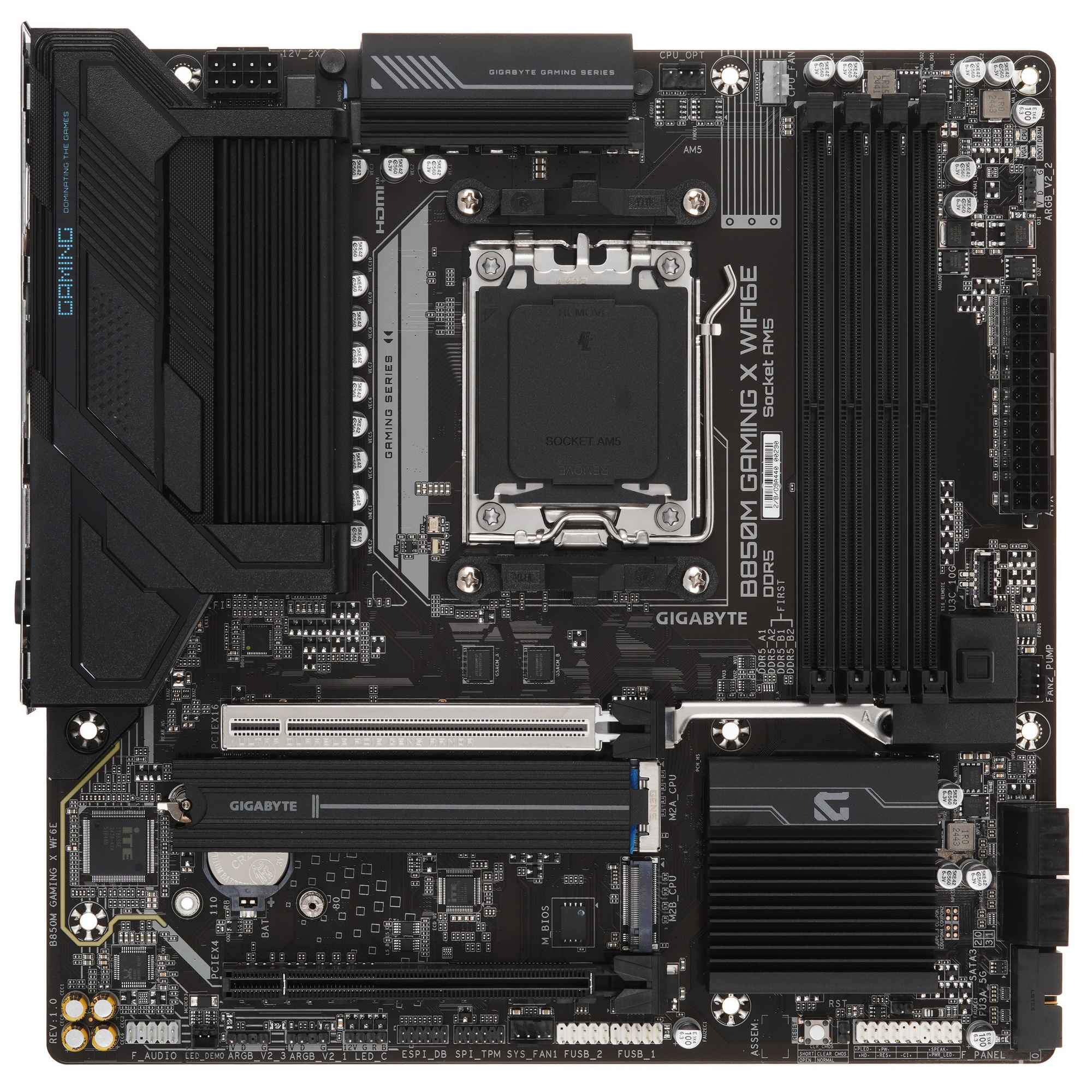 Материнская плата Socket AM5 GIGABYTE B850M GAMING X WIFI6E