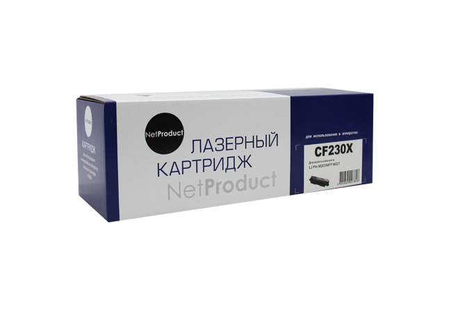 Картридж совместимый NetProduct N-CF230X/051H (LJ Pro M203/MFP M227/LBP162dw/MF 264dw/267dw) 4K