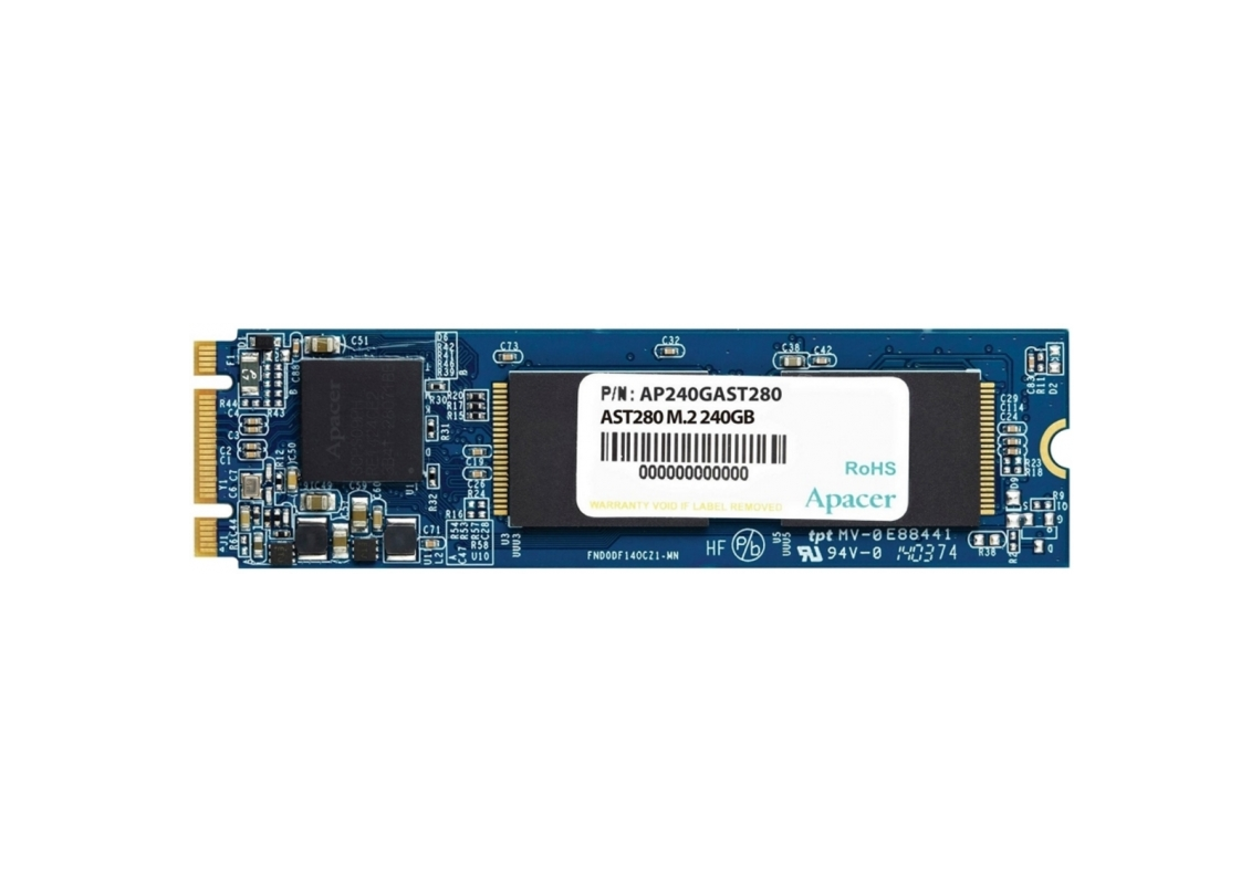 Накопитель SSD M.2 SATA 240Gb Apacer AST280 SATA-III (AP240GAST280-1)