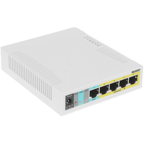 Коммутатор MikroTik RB260GSP (CSS106-5G-1S)