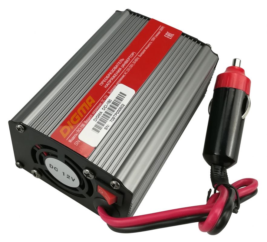 Автомобильный инвертор Digma DCI-150 150Вт
