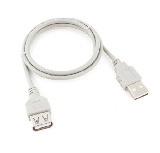 Кабель-удлинитель AM-AF, 0.75m, USB 2.0, Gembird CC-USB2-AMAF-75CM/300