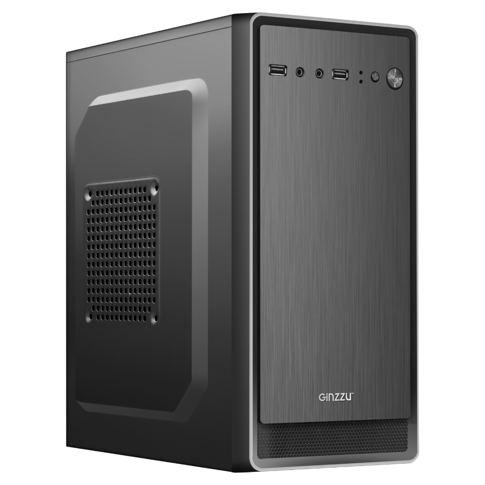 Корпус mATX без БП Ginzzu B180