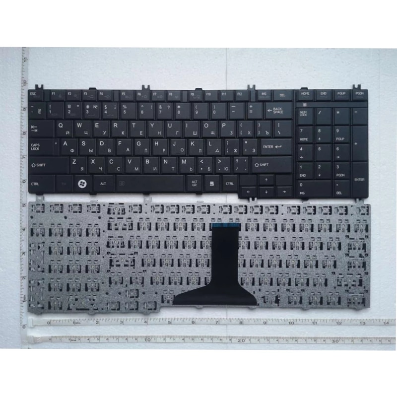 Клавиатура для ноутбука Toshiba Satellite C650, C655, C660, C670, L650, L655, L670, L675, L750, L755