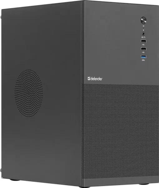Корпус mATX без БП Defender Apex Metal, черный