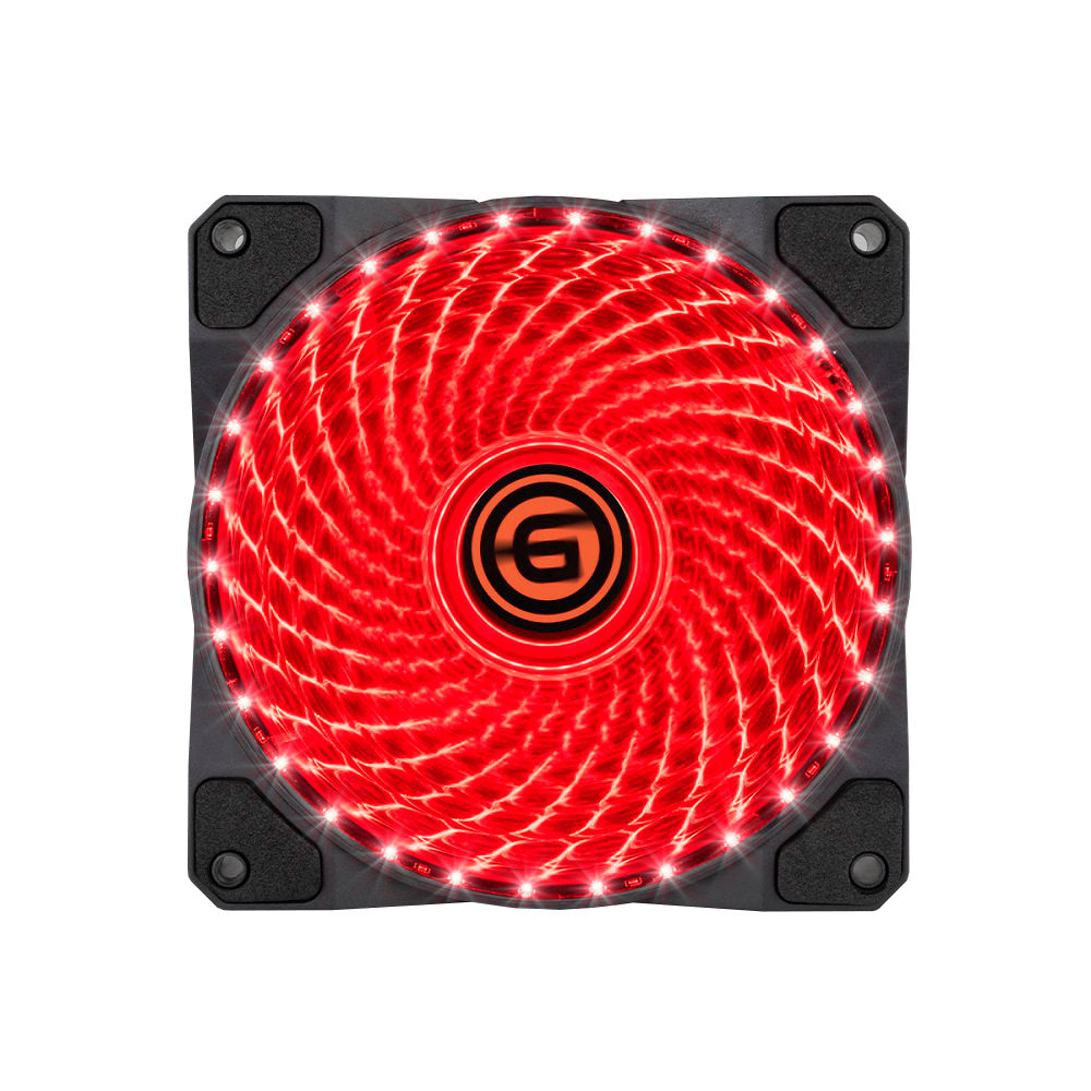 Вентилятор для корпуса Ginzzu LED 12LR33
