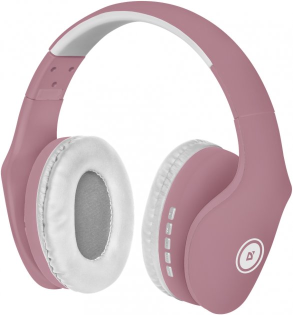 Bluetooth Гарнитура Defender FreeMotion B525, розовый+белый