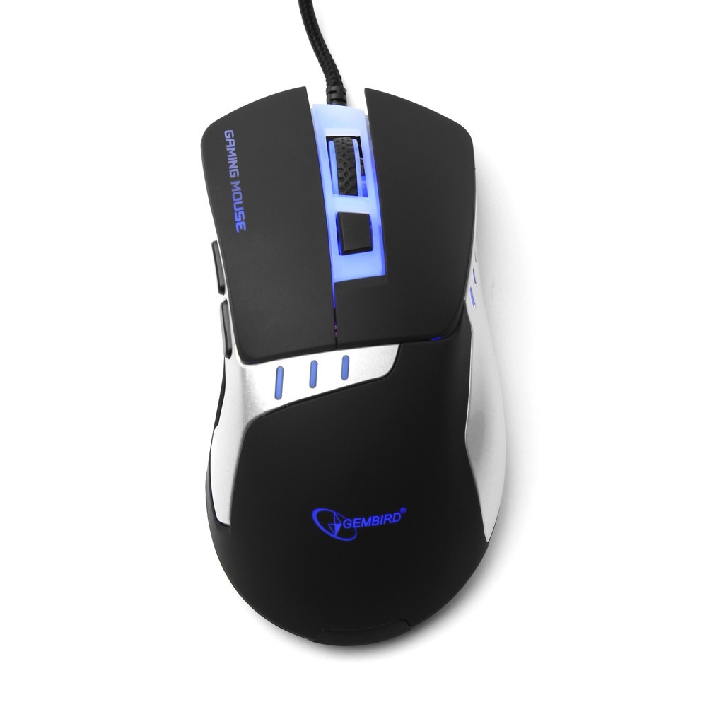Мышь игровая Gembird MG-520, черный, USB