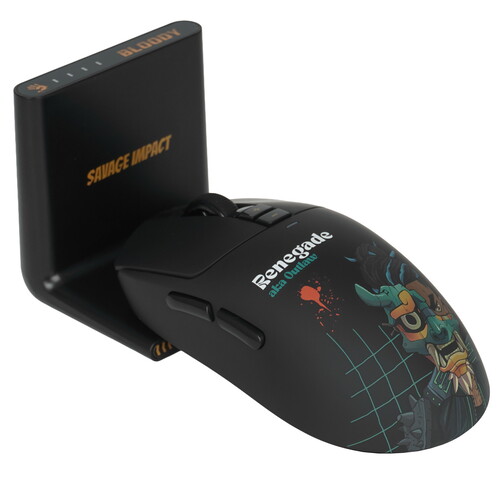 Мышь беспроводная игровая A4Tech Bloody R72 Ultra Duo, черный