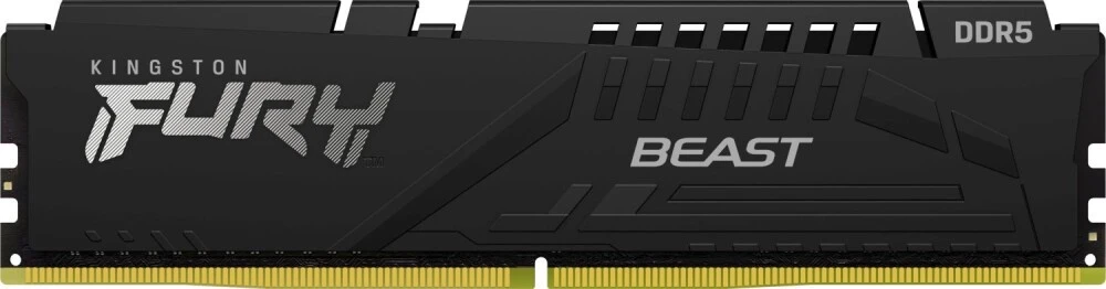 Модуль памяти DDR5 32Gb PC44800 5600MHz Kingston FURY Beast Black (KF556C40BB-32)