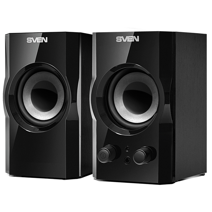 Акустика 2.0 SVEN SPS-606 Черный