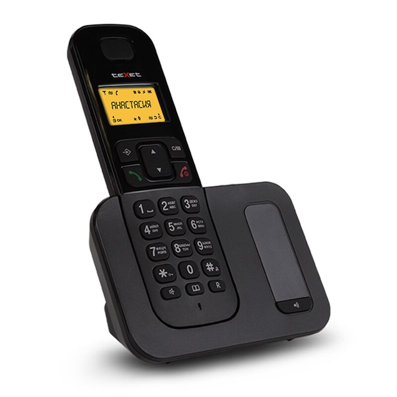 Радиотелефон (DECT) teXet TX-D6605А черный